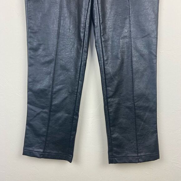 Princess Polly Faux Leather Encore Pant - Black - Picture 5 of 8
